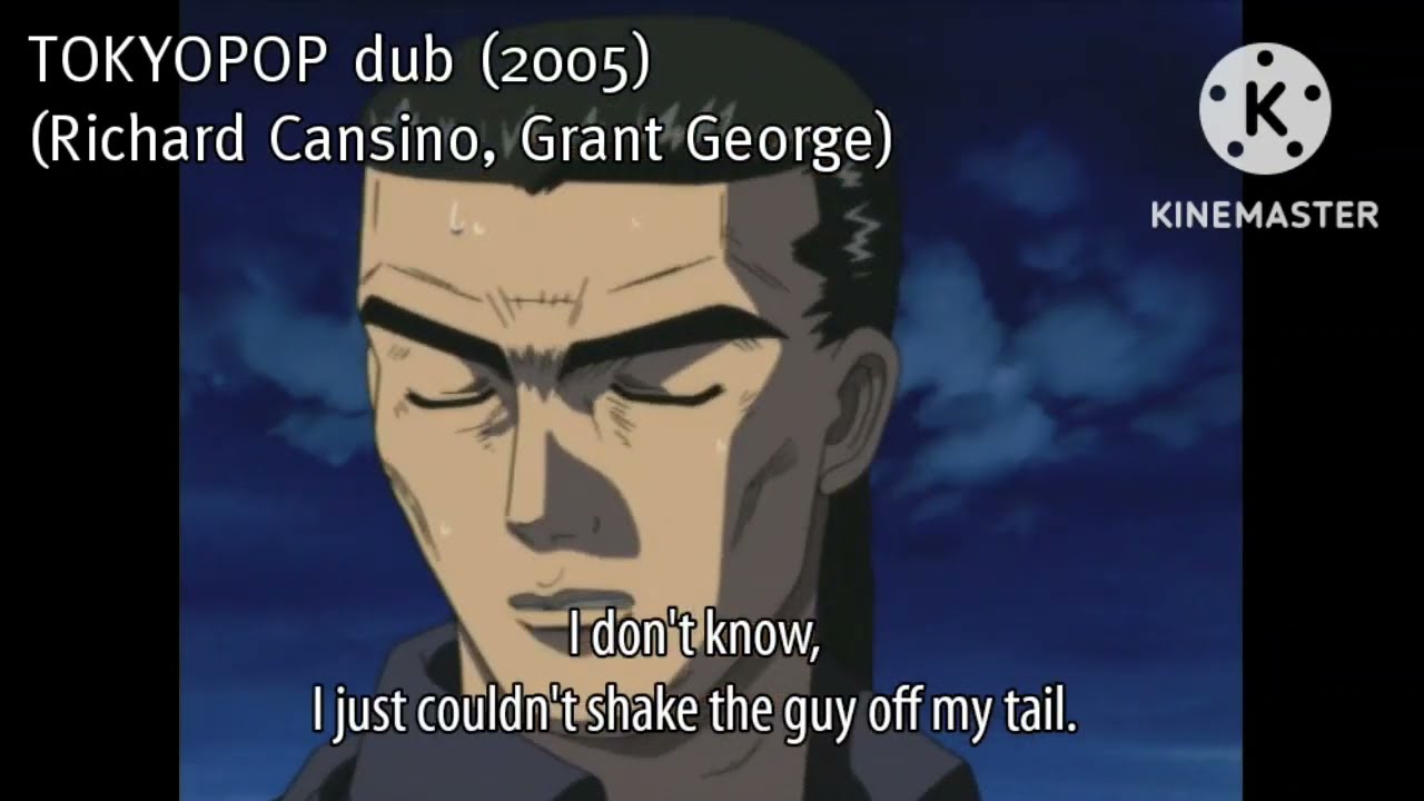Initial D Second Stage - Seiji Iwaki gets slapped/TOKYOPOP vs Funimation dub