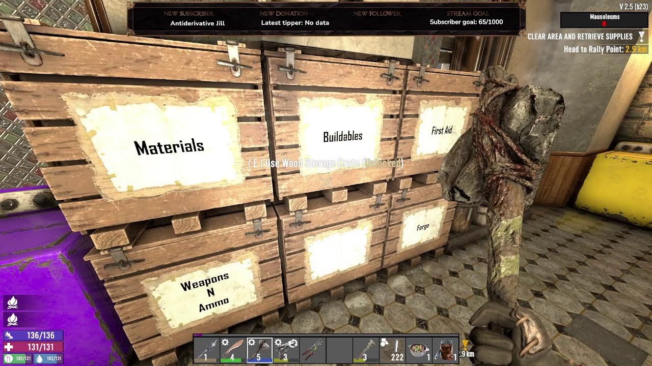 Getting ready for  first horde night