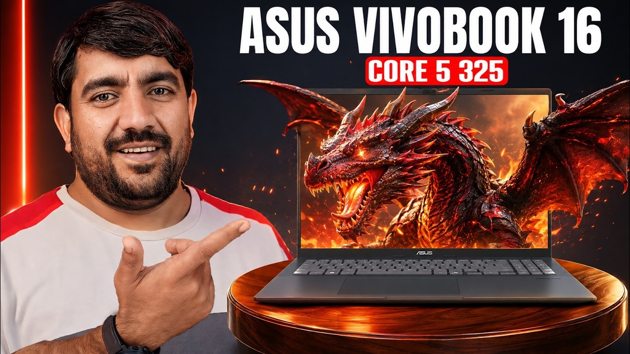 Обзор ASUS VivoBook 16 (2026) на базе Core 5 325: лучший бюджетный ноутбук? 🔥