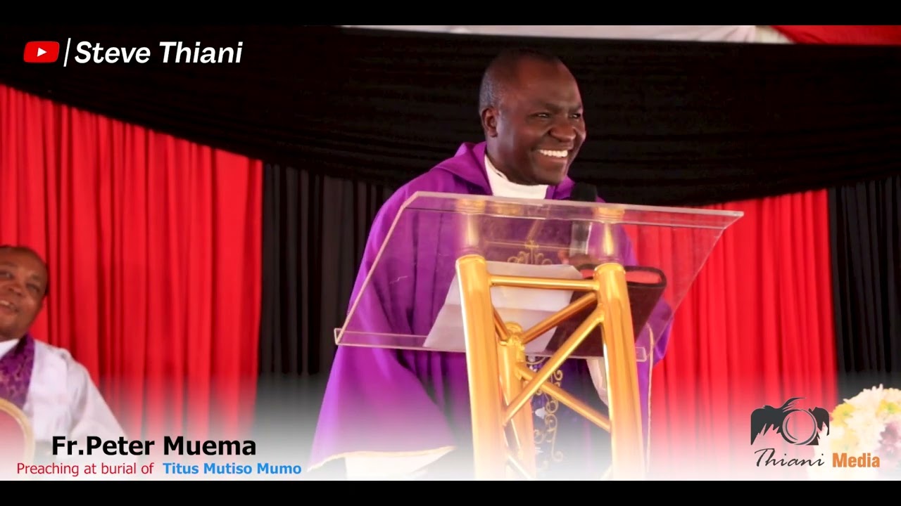 Mtu akija kanisani wacheni maswali ya clinic, Fr Peter Muema