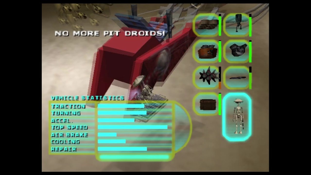 Star Wars Episode 1 Racer Gameplay Extra