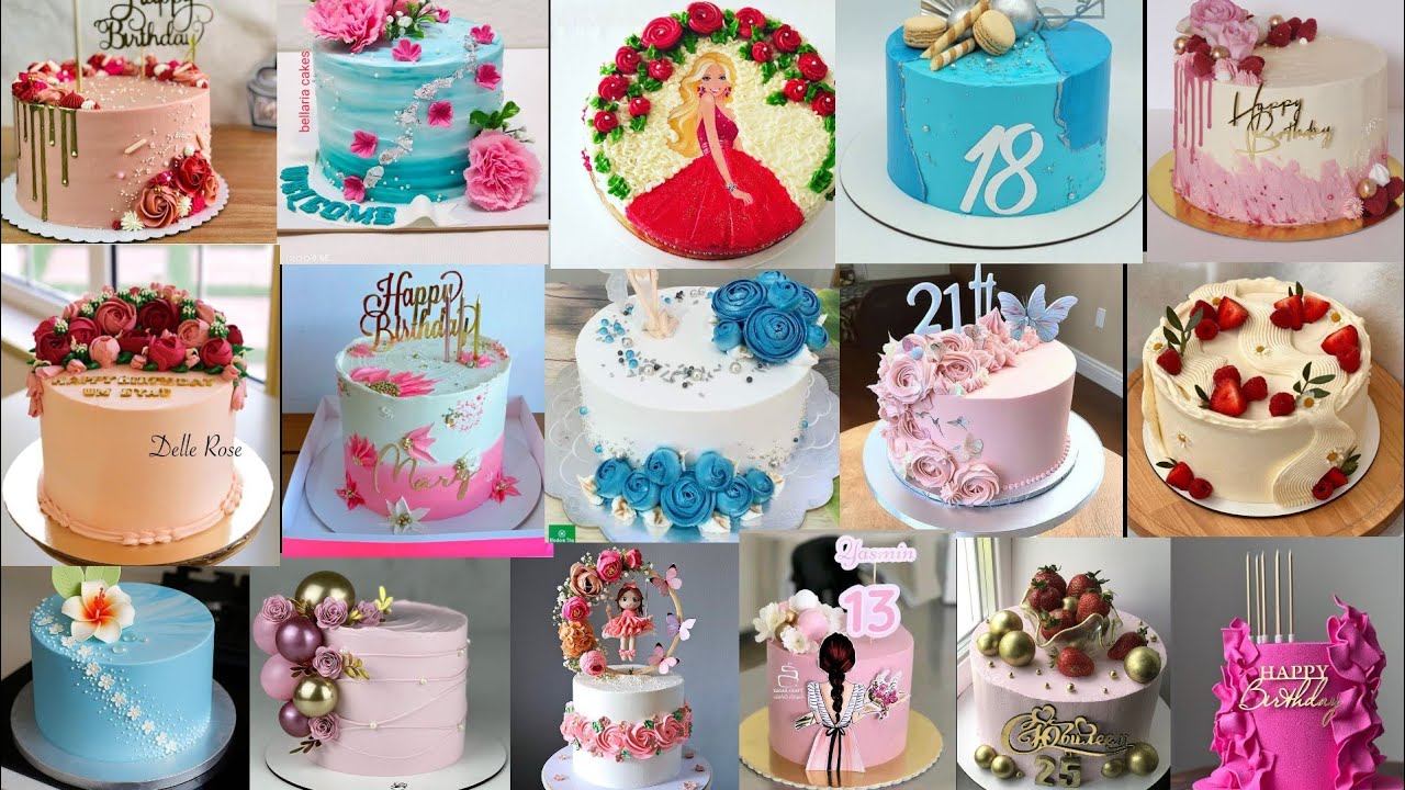 🎀 Latest Birthday Cake Designs For Girls | Elegant, Cute & Trendy Cakes For Women | Cake Ideas🍰
