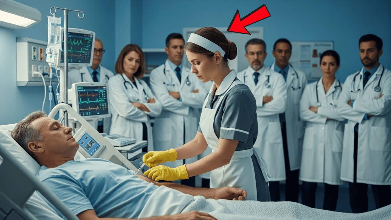 20 Medici Non Riescono A Salvare Un Miliardario… Una Povera Colf Nota Ciò Che Loro Non Hanno Visto