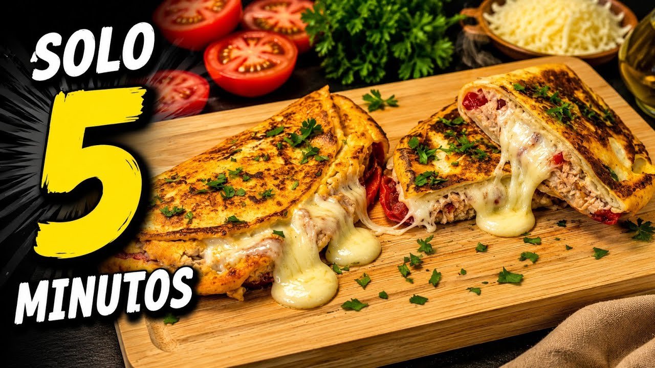 Cena Exprés con 1 Huevo y 1 Tortilla - Fácil, Rápida y Deliciosa