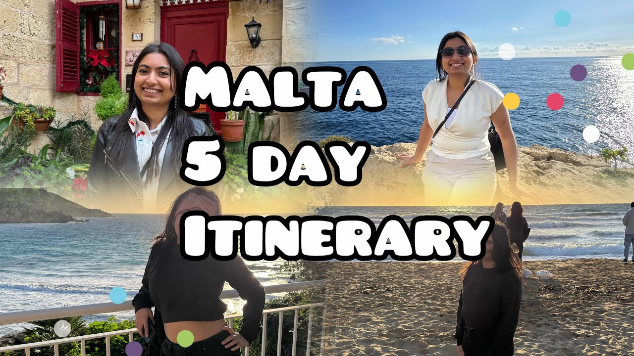 MALTA Travel Guide | 5 Day Itinerary | Travel Vlog ✈️☀️