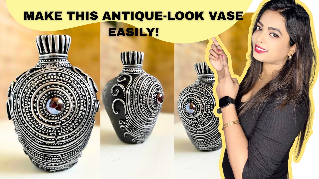 DIY Antique Vase from Ketchup Bottle | Elegant, Beginner-Friendly Step-by-Step