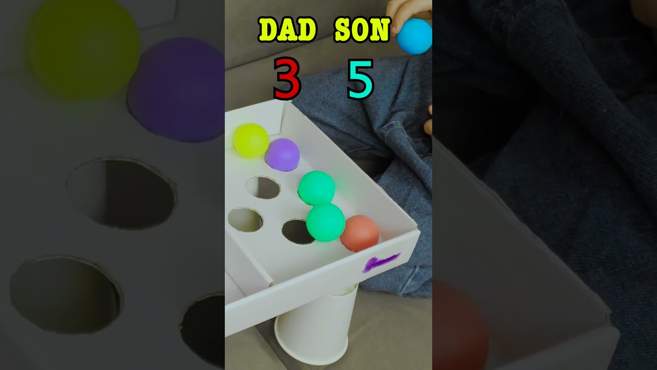 DIY Fun Game for Kids! 🎲 #diy