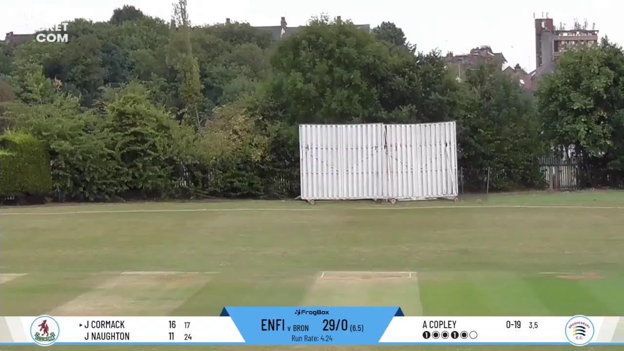 Middlesex County Cricket League - 1st XI Division One - Brondesbury CC v Enfield CC