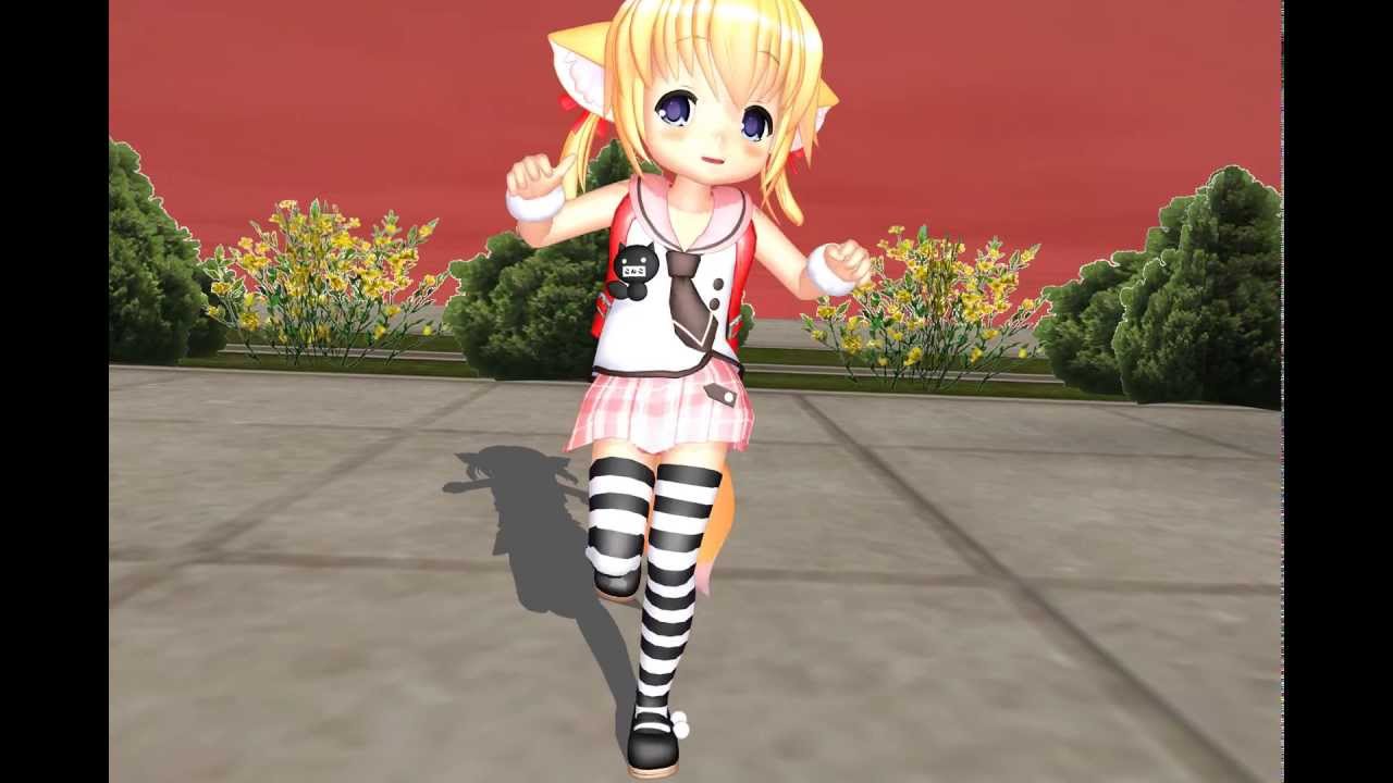 Little dancing fox