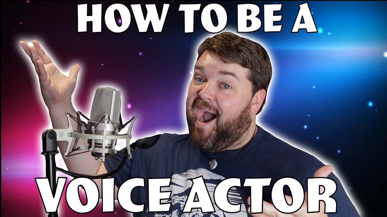 How to Become A Voice Actor!