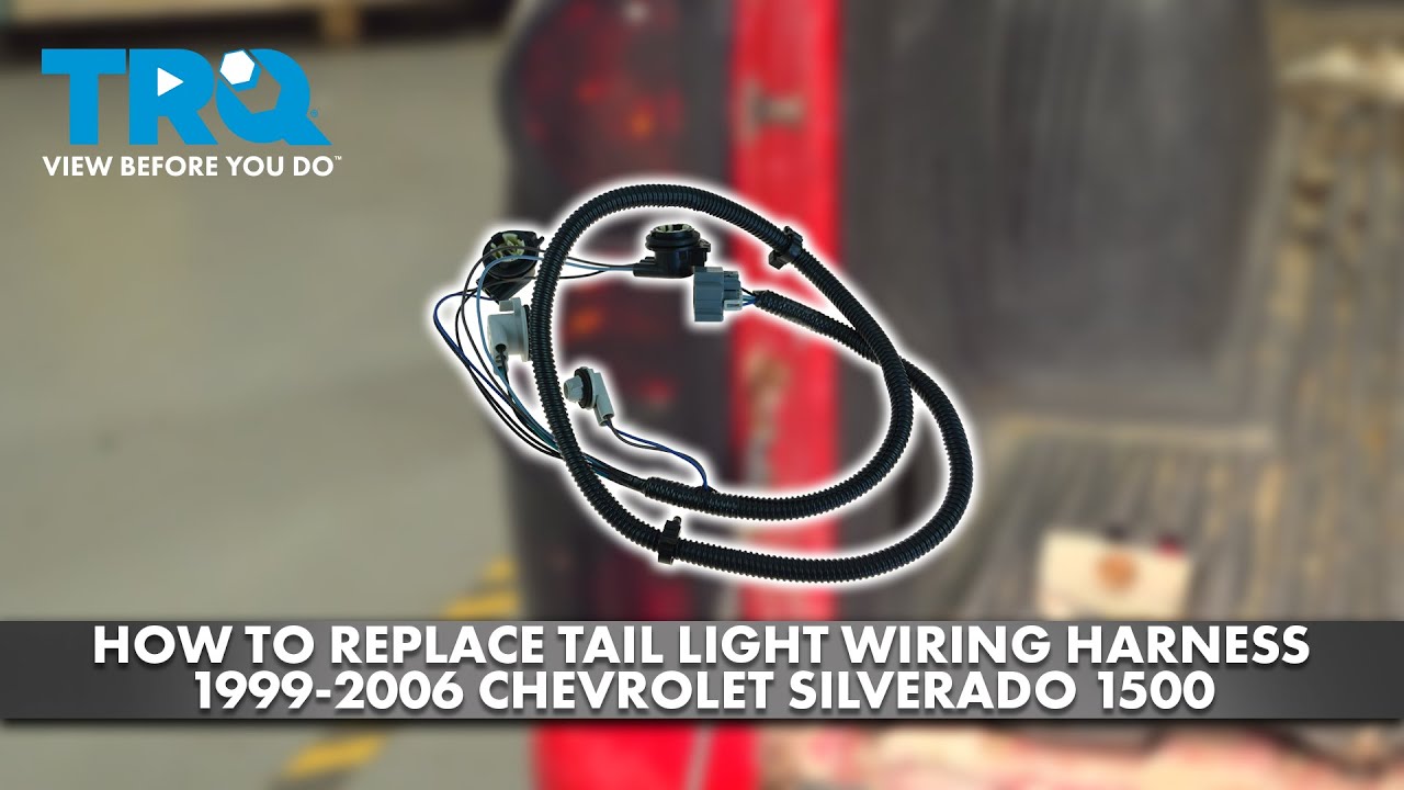 Как заменить жгут проводов задних фонарей на Chevrolet Silverado 1500 1999-2006 гг.