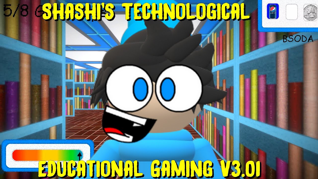 Shashi's Technological Educational Gaming 3.01 Update - Baldi's Basics Mod