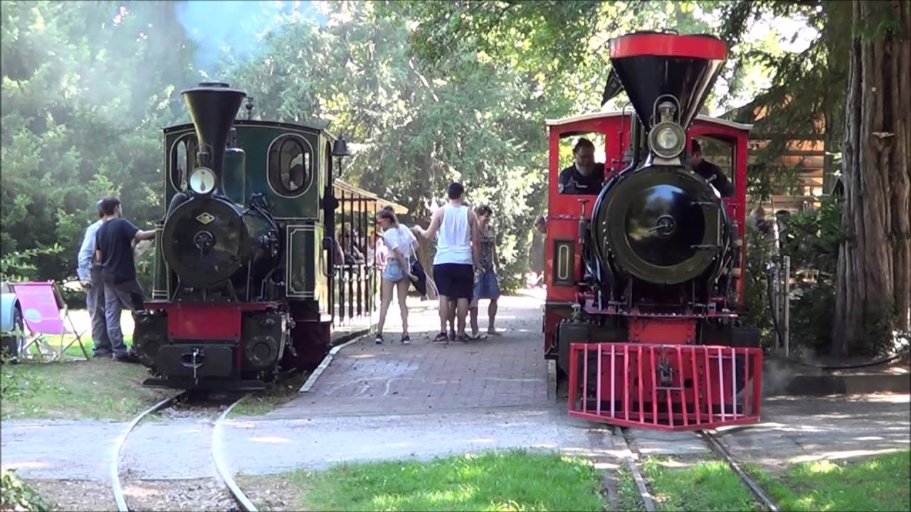 Greif und Emma Schlossgartenbahn Karlsruhe 28.8.2016
