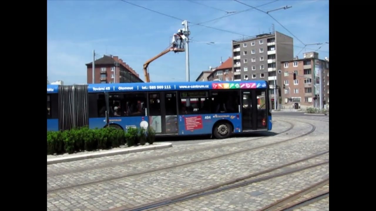 Nové přednádraží v Olomouci a konečná Fibichova