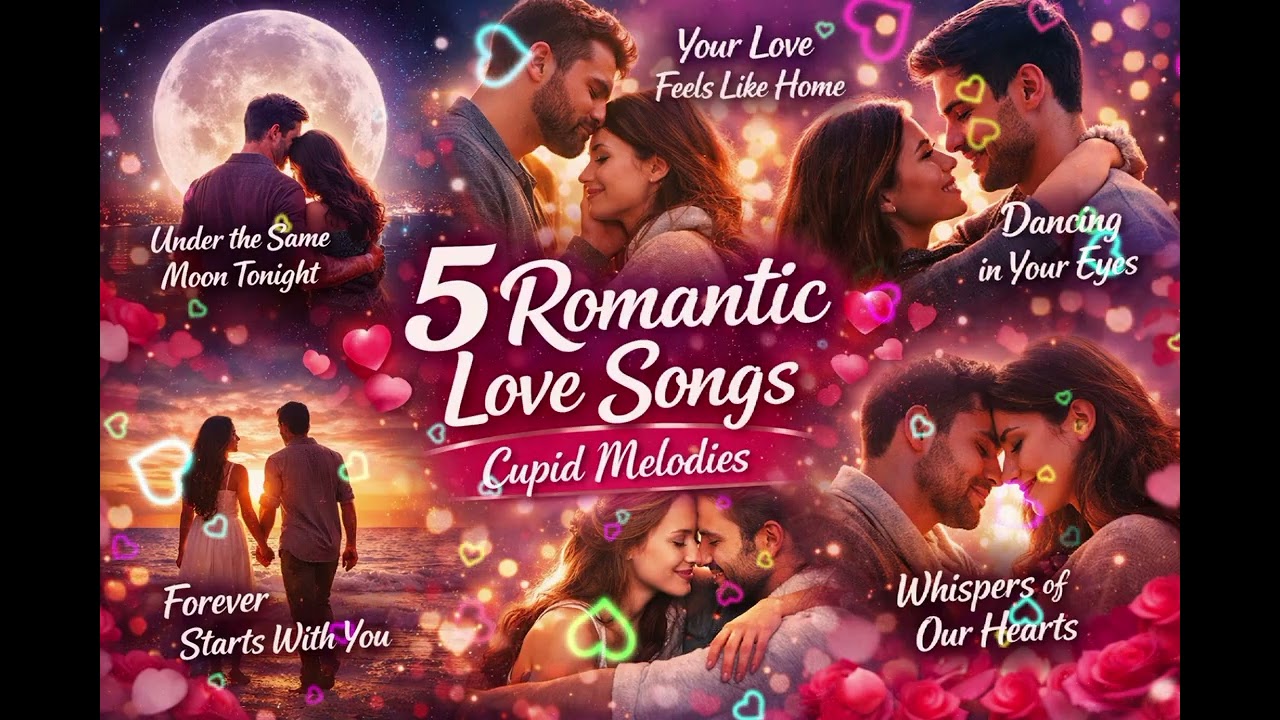 5 Romantic Love Songs 💖 | Relaxing Love Playlist | Cupid Melodies