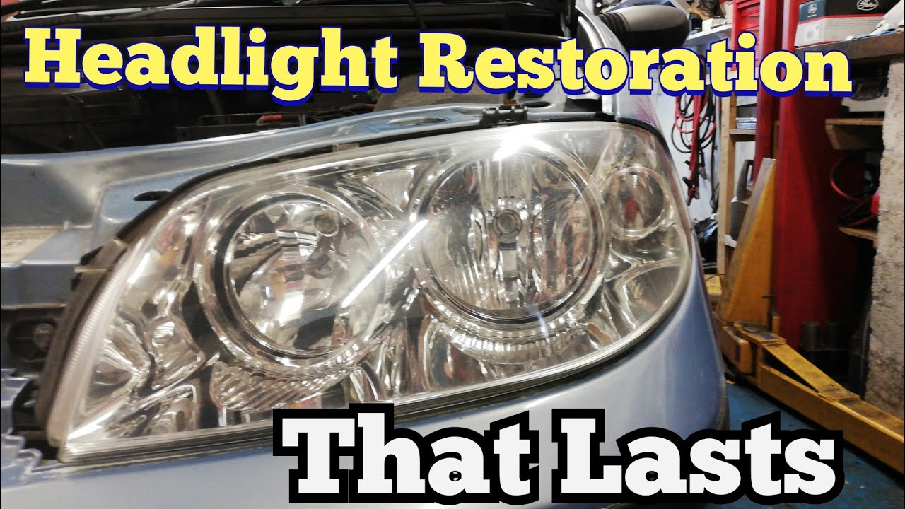 Headlight Restoration That Lasts