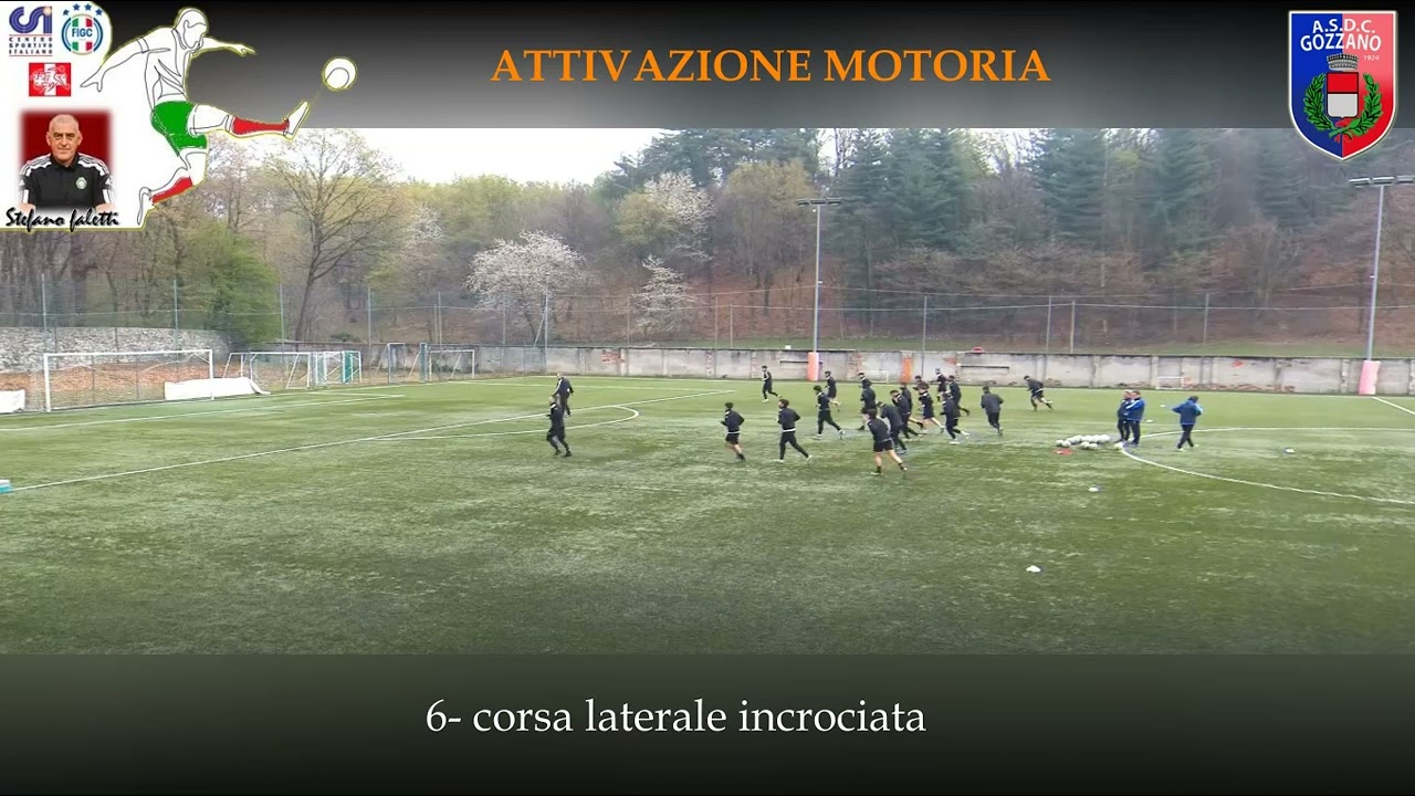 CALCIO - ATTIVAZIONE MOTORIA