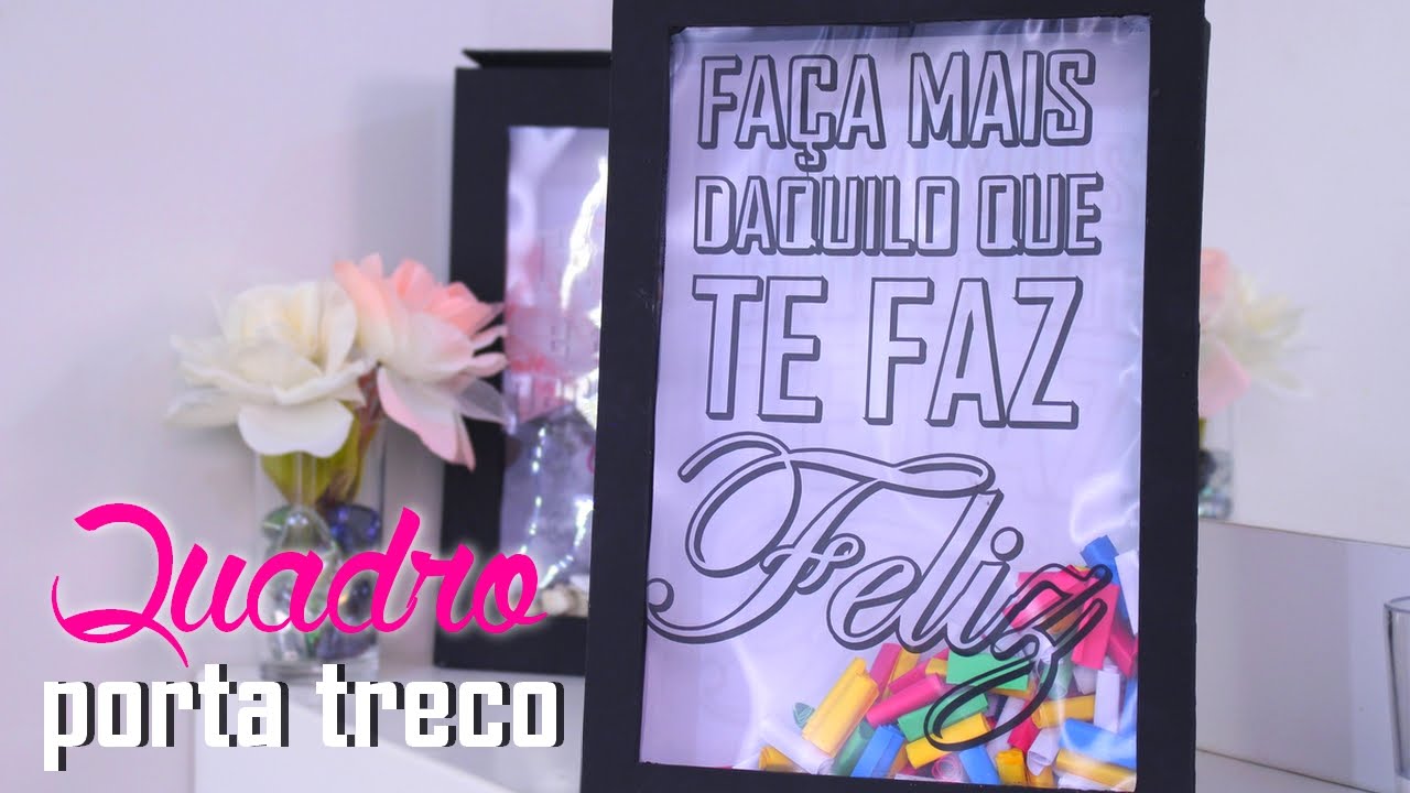 DIY: QUADRO PORTA TRECO - Por Lorena Lima