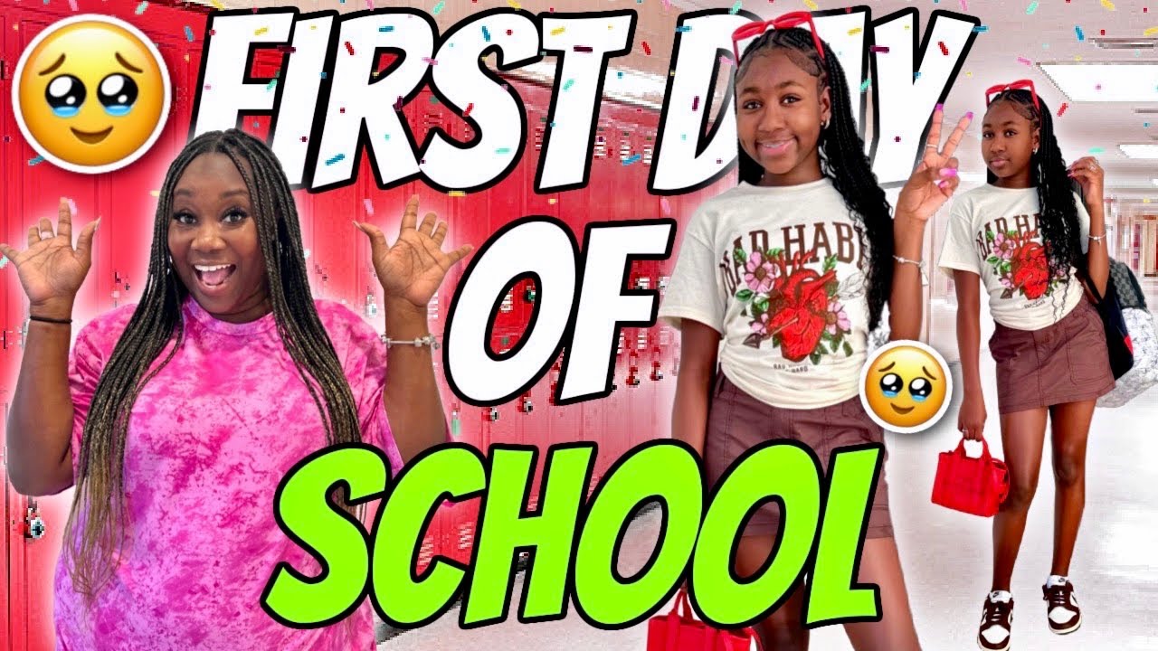 KARISSA'S FIRST DAY OF SCHOOL IN THE 8TH GRADE