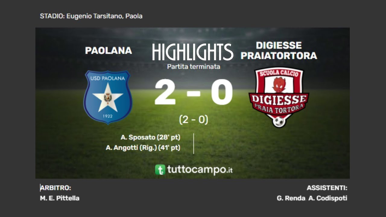 Usd Paolana 🆚 Digiesse 2-0 Highlights