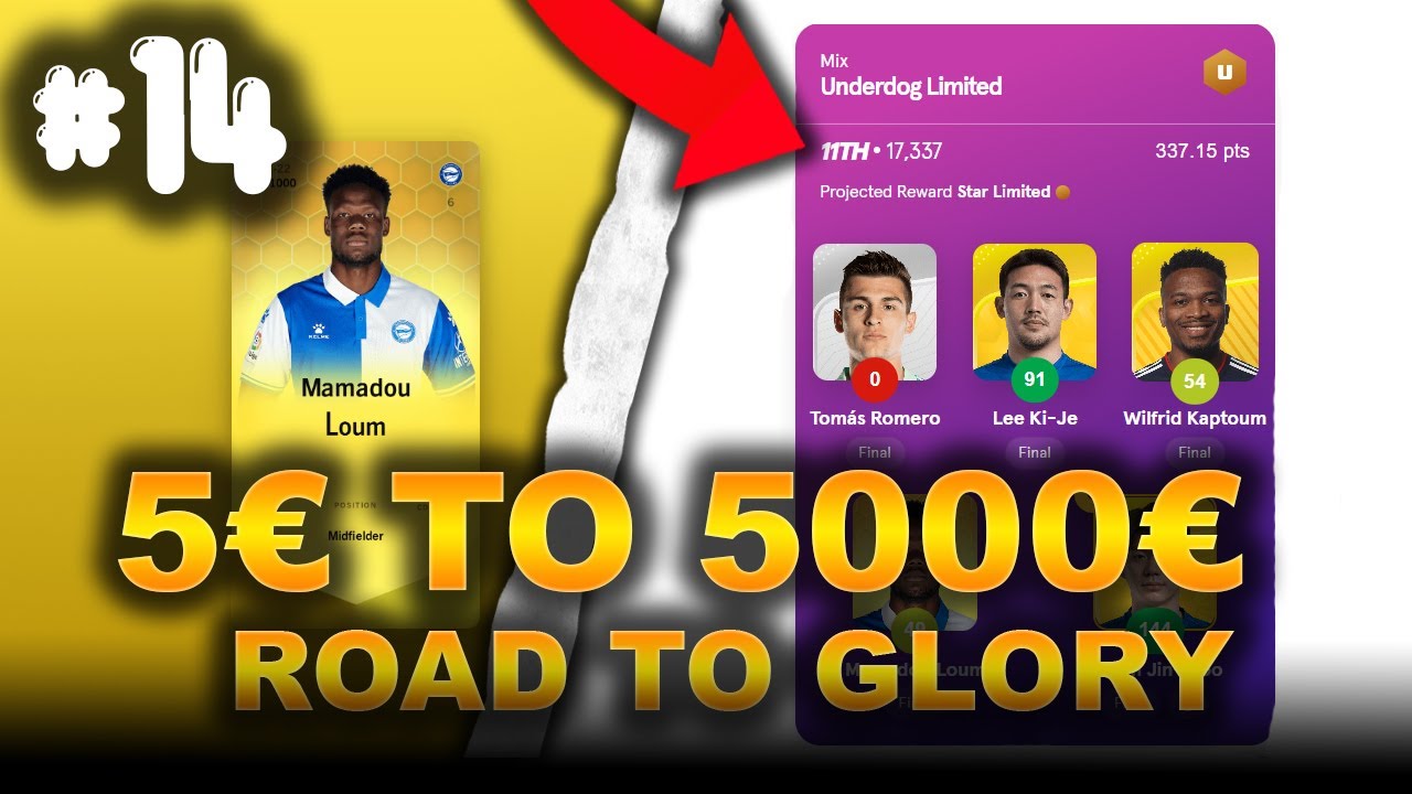 CZY UTRZYMAMY TOP 20 UNDERDOG??? | 5&euro; TO 5000&euro; RTG | Sorare [PL] #14
