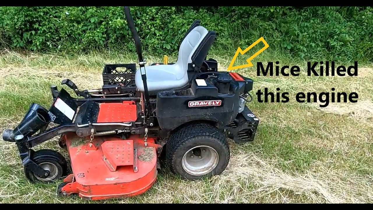 Газонокосилка Gravely ZT60 HD Zero Turn Mower Kawasaki с заменой двигателя