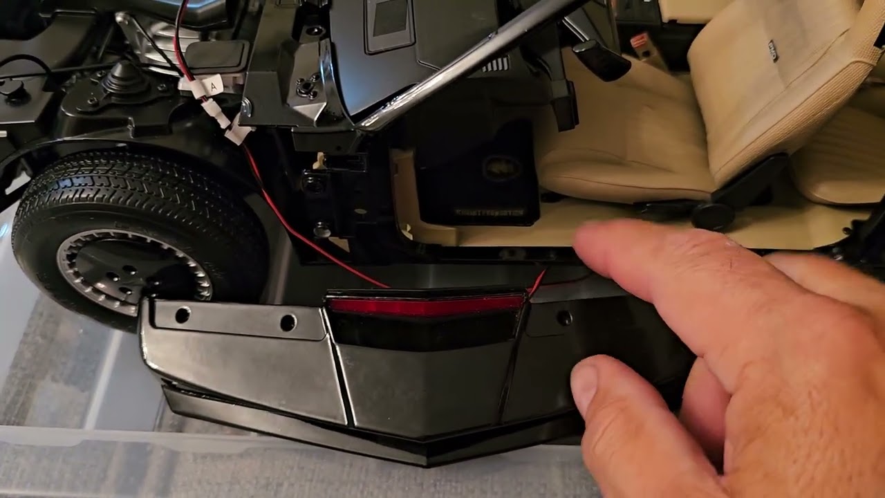 Knight rider ,Build K.I.T.T 2023 , Front scanner fault fix .
