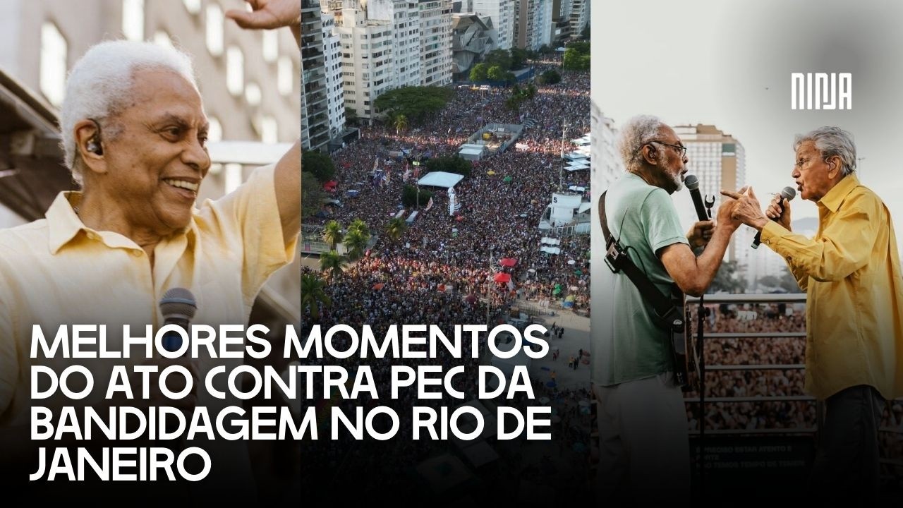 🔥Ato em copacabana com gigantes da MPB encanta o Brasil e enterra a PEC da Bandidagem🔥