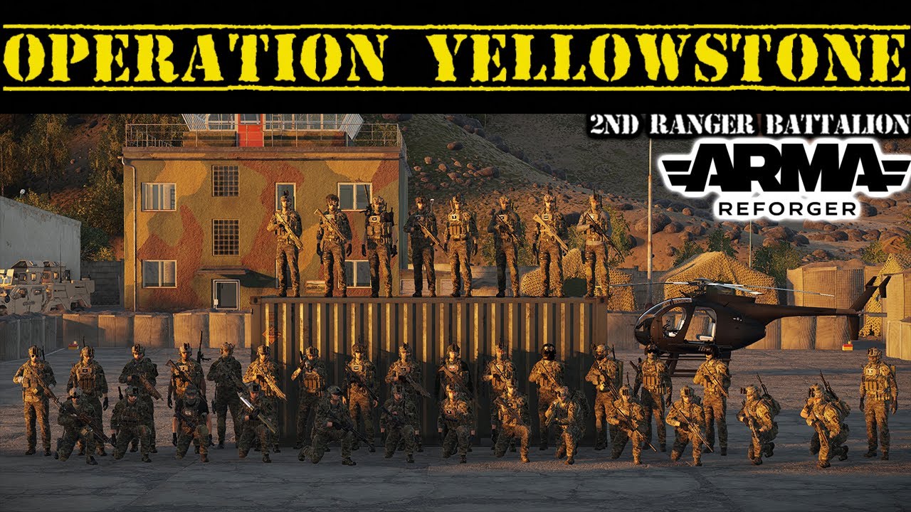 ARMA REFORGER - OPERATION YELLOWSTONE - KUNAR PROVINCE (2nd RANGER BATTALION MILSIM OP)