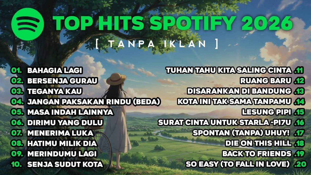 Top Hits Spotify Indonesia 2026 | Lagu Hits Spotify 2026 | Lagu Terbaru | Tanpa IKLAN