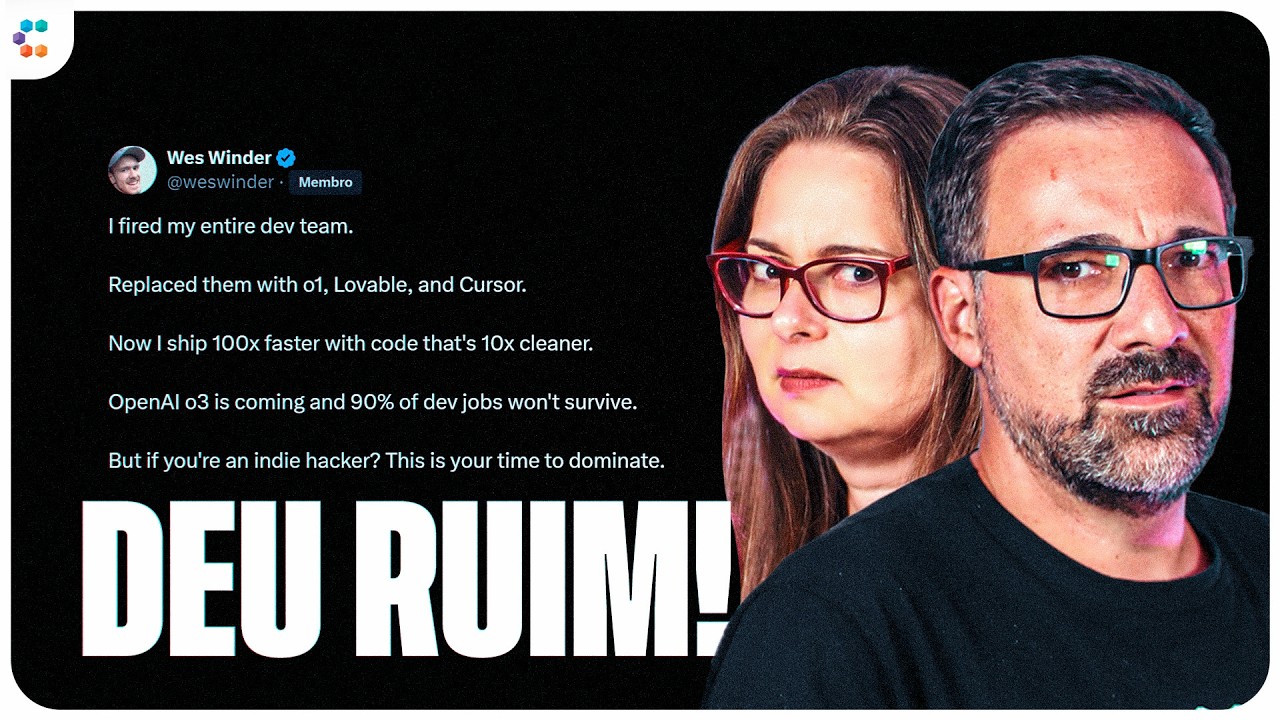 CEO TROCA TODO TIME DE DEVS POR INTELIGÊNCIA ARTIFICIAL.