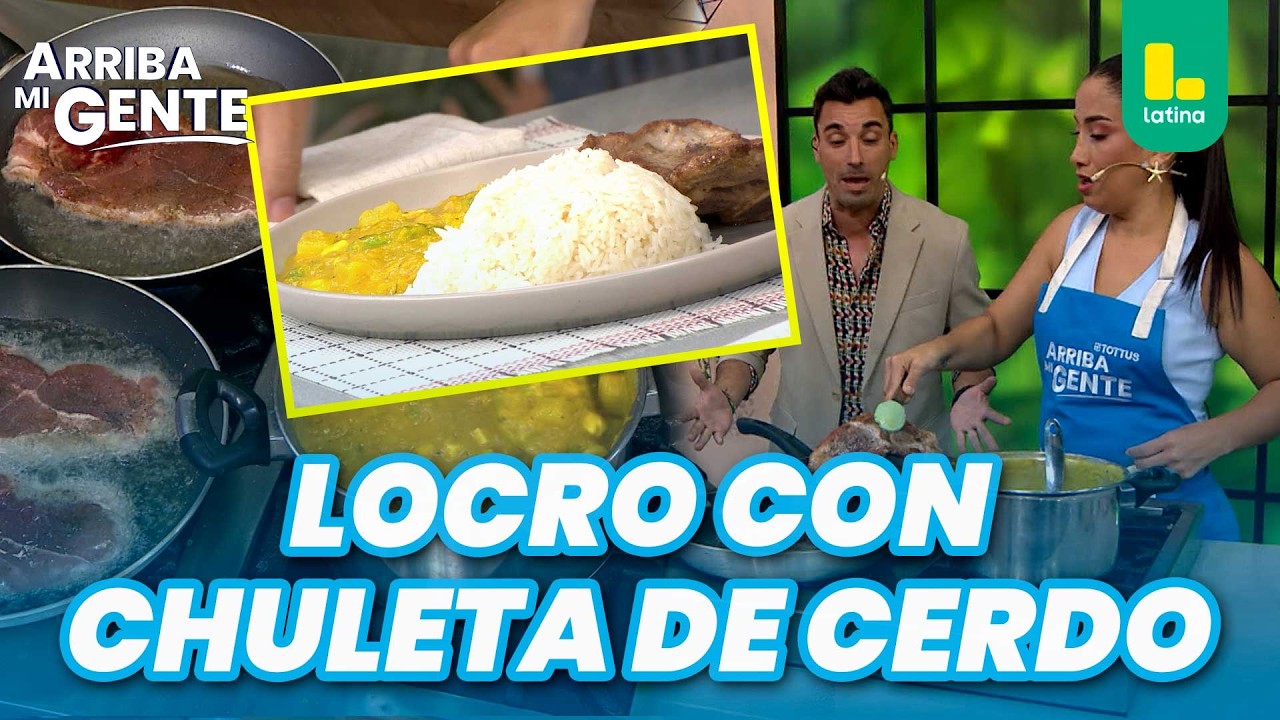 ¡Locro con chuleta de cerdo! Nelly Rosinelli nos sorprende con este platillo | Arriba Mi Gente