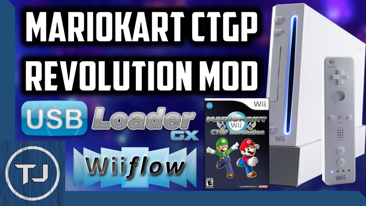 Как установить мод Mario Kart Wii CTGP без диска! (USBLoader/WiiFlow) [НЕ ПОСЛЕДНЯЯ ВЕРСИЯ]