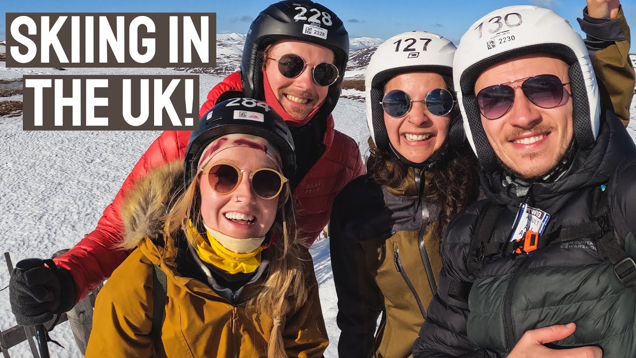 SKIING IN THE UK | Van Life Cairngorms, Scotland P2