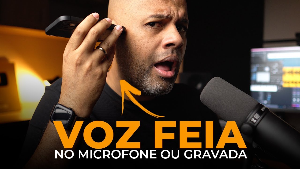 A SOLUÇÃO PARA VOZ FEIA no microfone ou gravada!