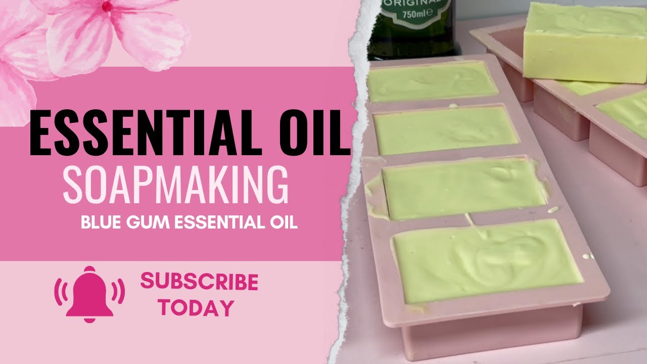 How to make cold process soap with essential oils & free EO calculator