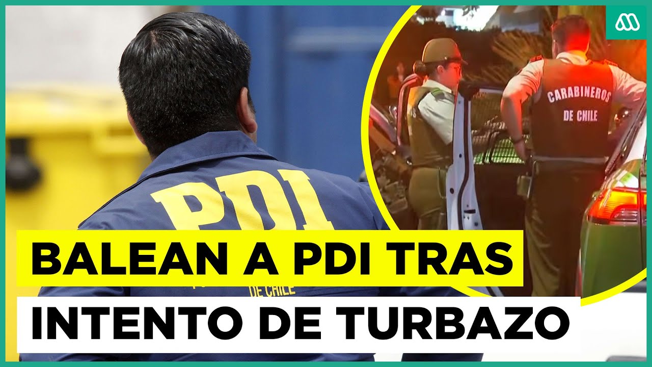 Turbazo en Pudahuel deja en riesgo vital a funcionario PDI