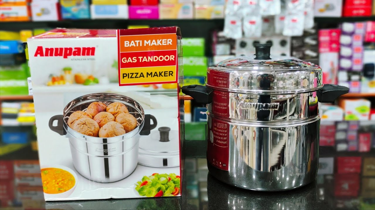 Stainless Steel Bati maker, Gas tandoor, Pizza maker 
