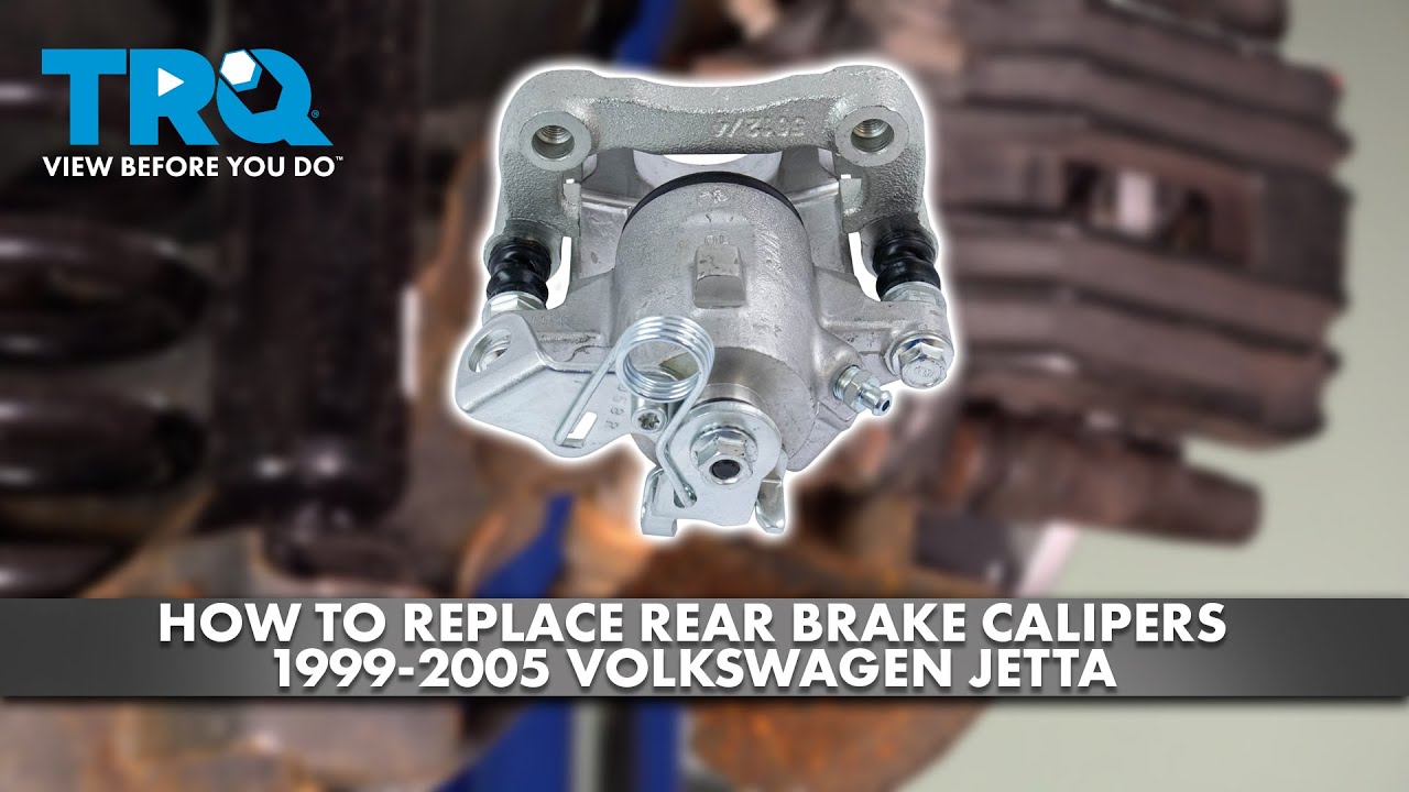 Как заменить задние тормозные суппорты на Volkswagen Jetta 1999-2005 годов