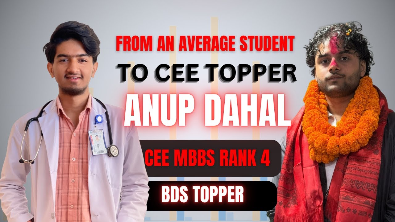 Podcast with ANUP DAHAL CEE MBBS 2026|4th rank| BDS TOPPER|Tips, Strategies|THE NEPALI DOCTORl