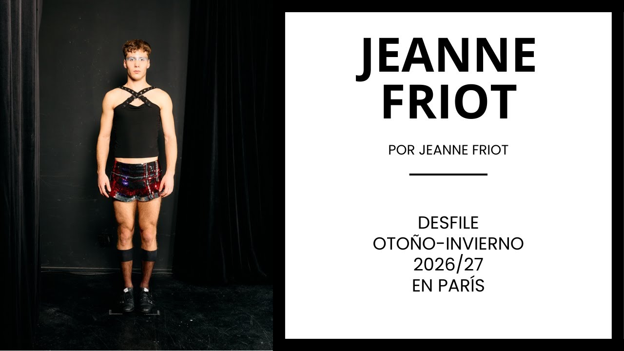 JEANNE FRIOT Desfile Otoño-Invierno 2026 en París