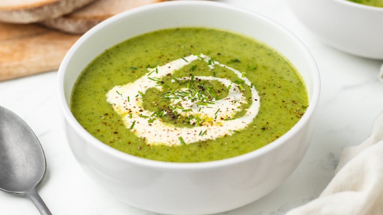 Chilled Lettuce Soup Recipe