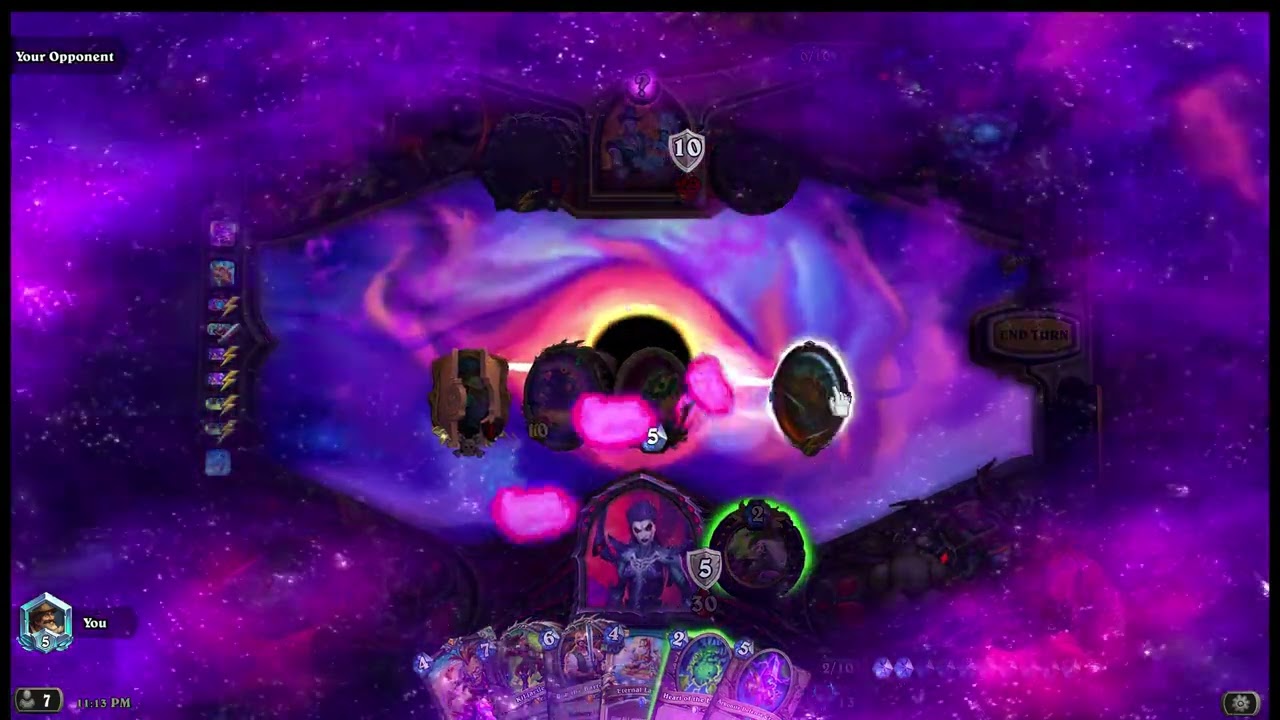 Hearthstone - Starship Tree Warlock vs. Wisp Mage (May 2025)