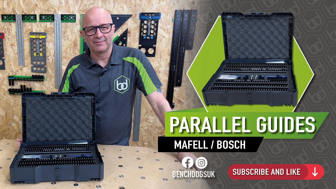 Демонстрация системы параллельного позиционирования Mafell / Bosch