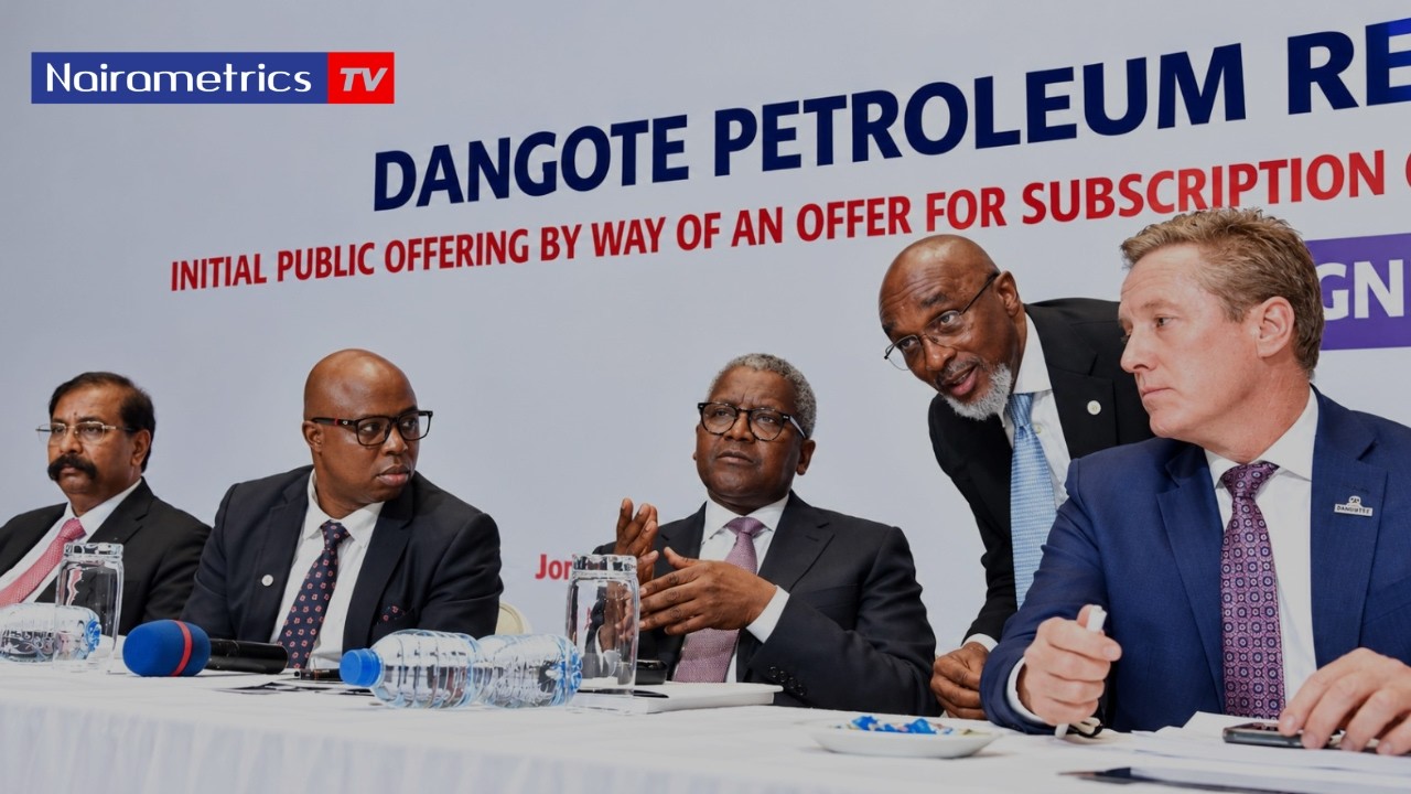DANGOTE PETROLEUM REFINERY & PETROCHEMICALS &mdash; ЦЕРЕМОНИЯ ПОДПИСАНИЯ ДОКУМЕНТОВ ПО ПЕРВИЧНОМУ ПУБЛИ...
