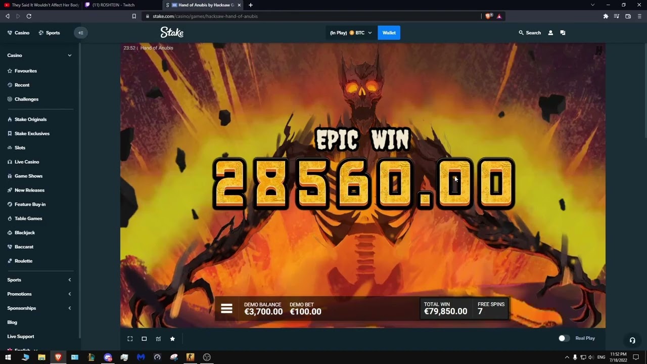 Hand of Anubis Underworld Max Win!