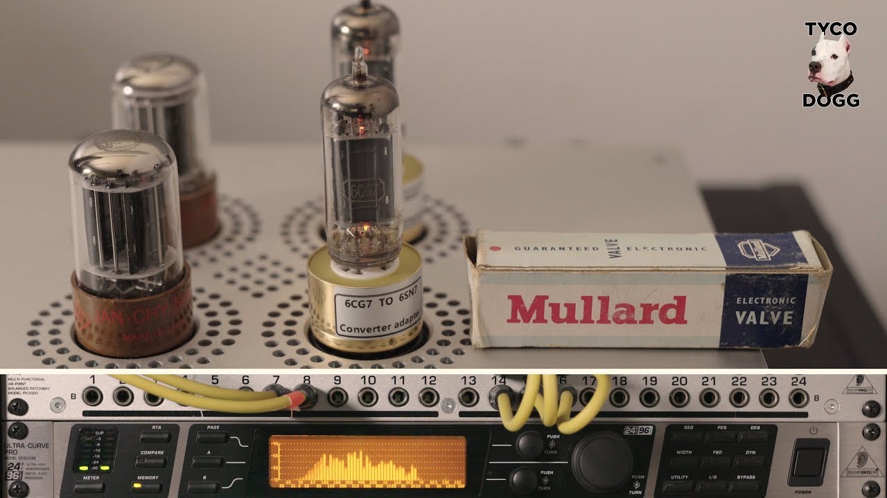 Vintage Mullard and Tungsram Dual Tubes 6CG7 Listening Test