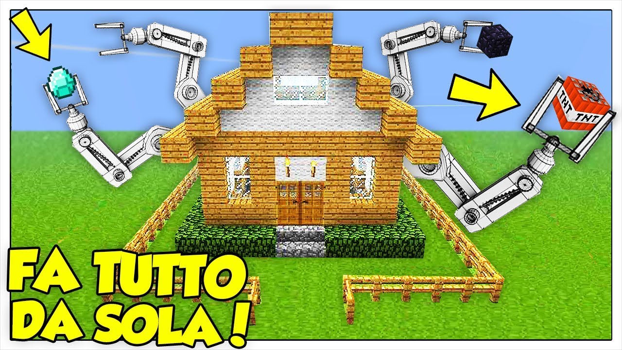 LA CASA PIÙ INTELLIGENTE E AVANZATA DI MINECRAFT ITA!