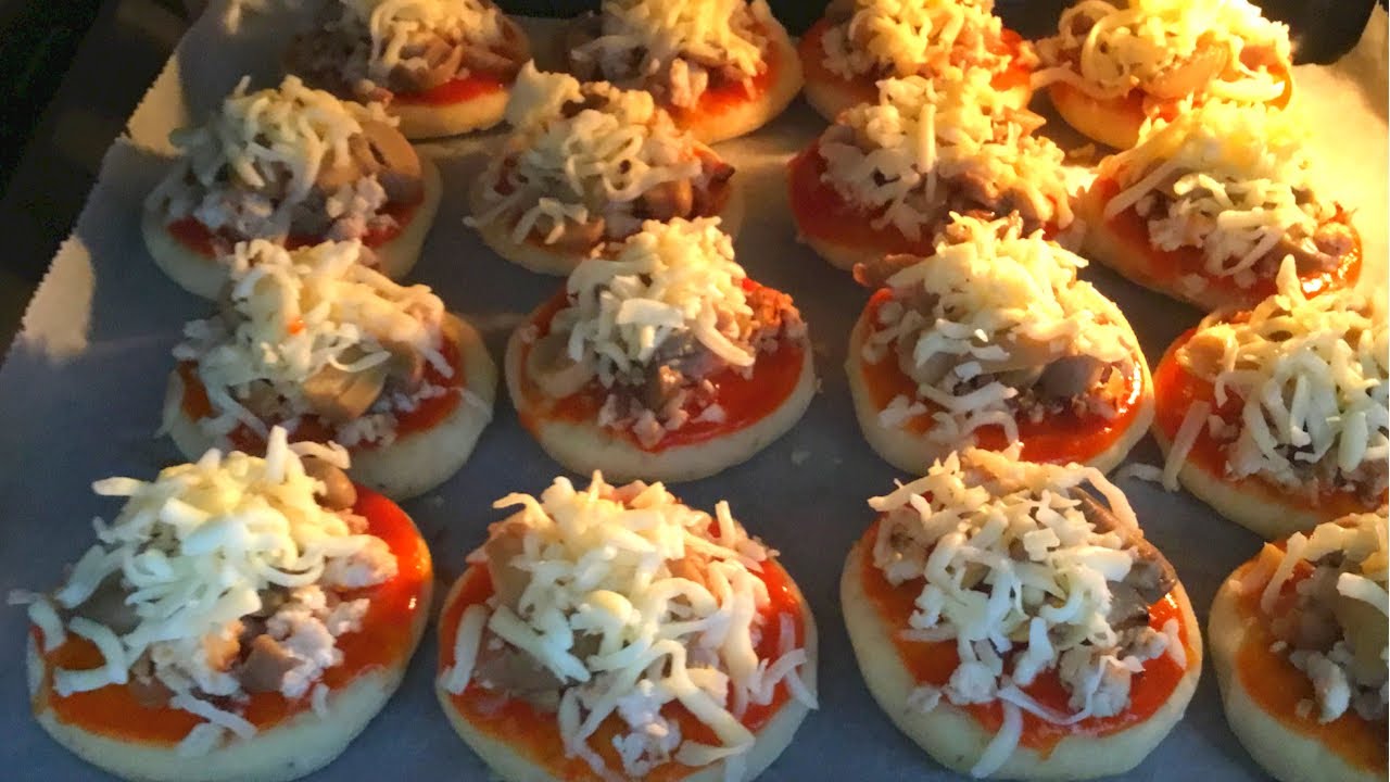 recette mini pizza facile et rapide