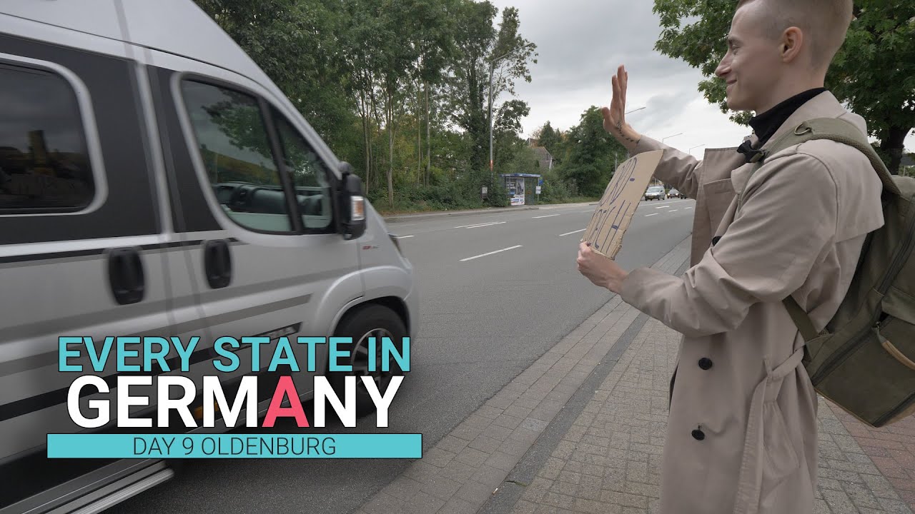 Hitchhiking to the German North Sea! 🇩🇪